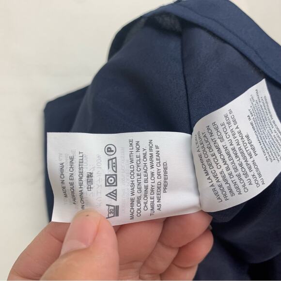 J. Crew size 8 medium velour Blue Fitted Peplum Camisole tank top - Picture 6 of 9